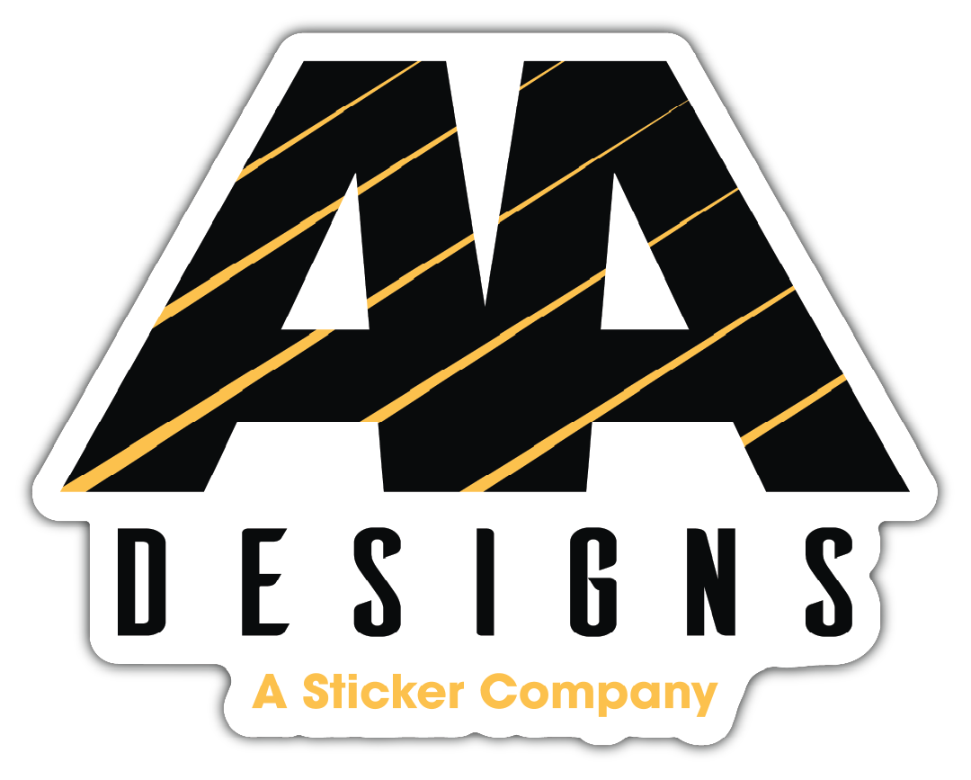 Die Cut Stickers background