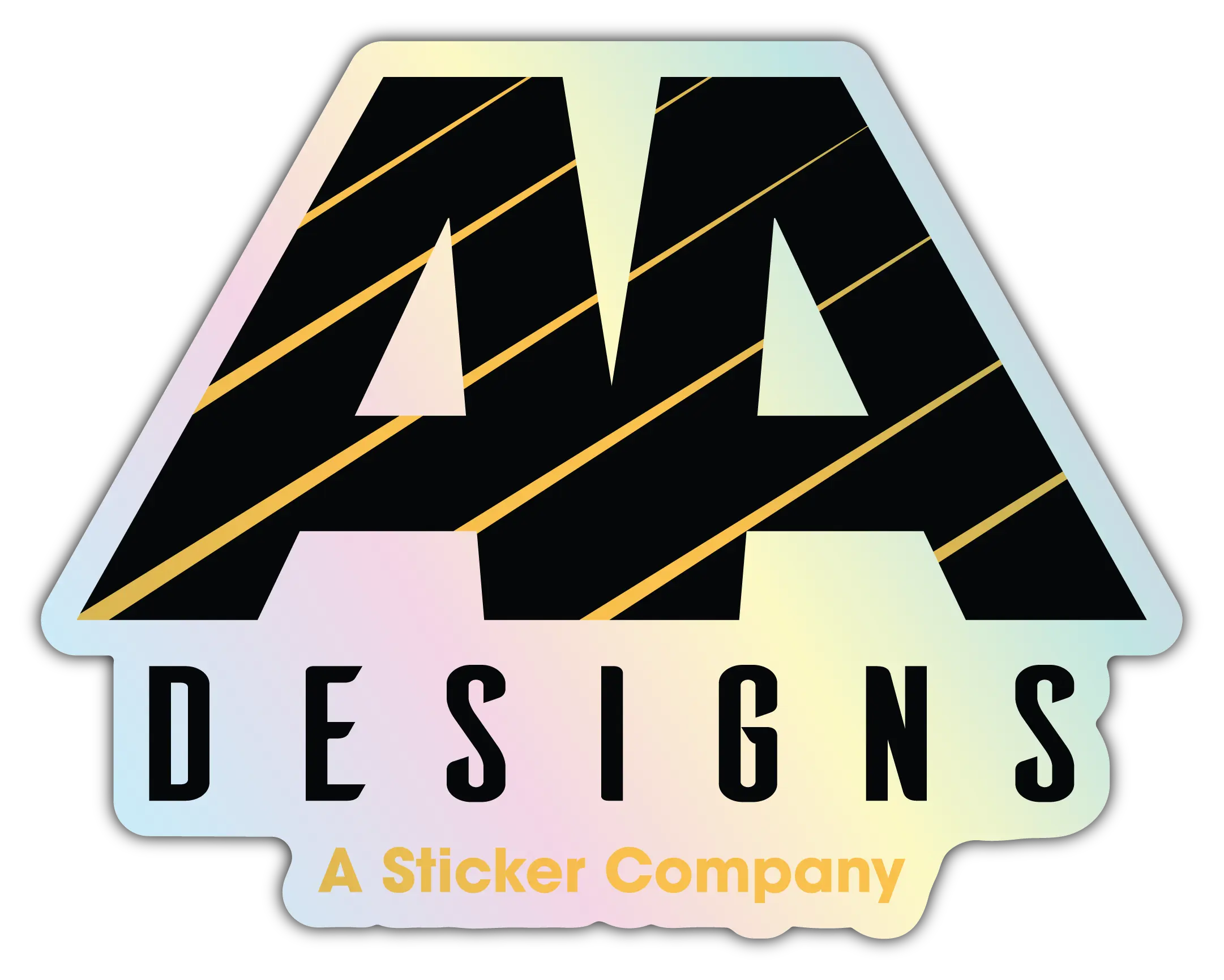 Holographic Stickers background