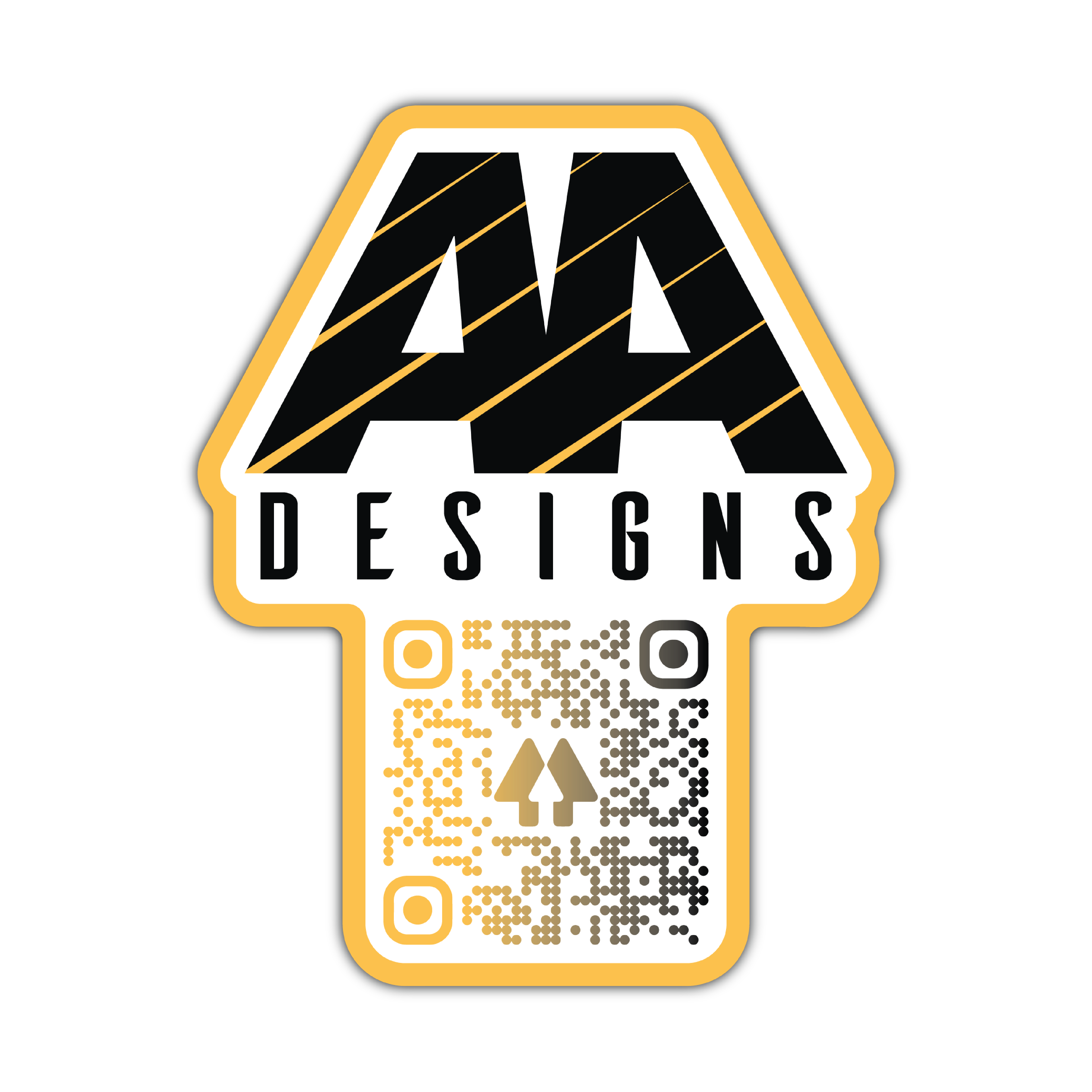 QR Code Stickers background